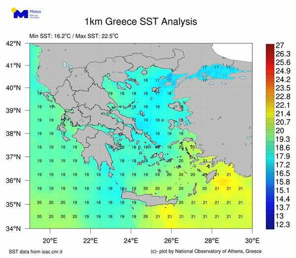 Αστεροσκοπείο Αθηνών: Καύσωνας- ρεκόρ 150 ετών για μήνα Μάιο το σαββατοκύριακο