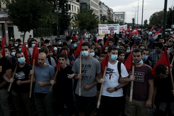 Επίσκεψη Πομπέο: Ένταση και χημικά στο κέντρο της Αθήνας