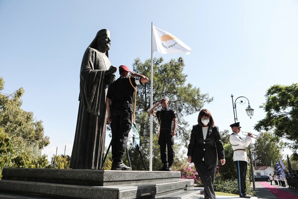 Σακελλαροπούλου: Να αγωνιστούμε για την επανένωση της Κύπρου