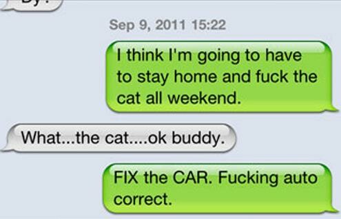 Damn you, autocorrect!