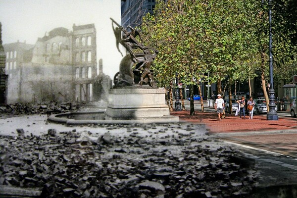 Σαν Φρανσίσκο 1906+2010: μετά το σεισμό + τώρα