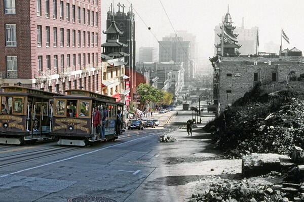 Σαν Φρανσίσκο 1906+2010: μετά το σεισμό + τώρα