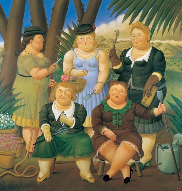 19 πληθωρικοί πίνακες του Fernando Botero