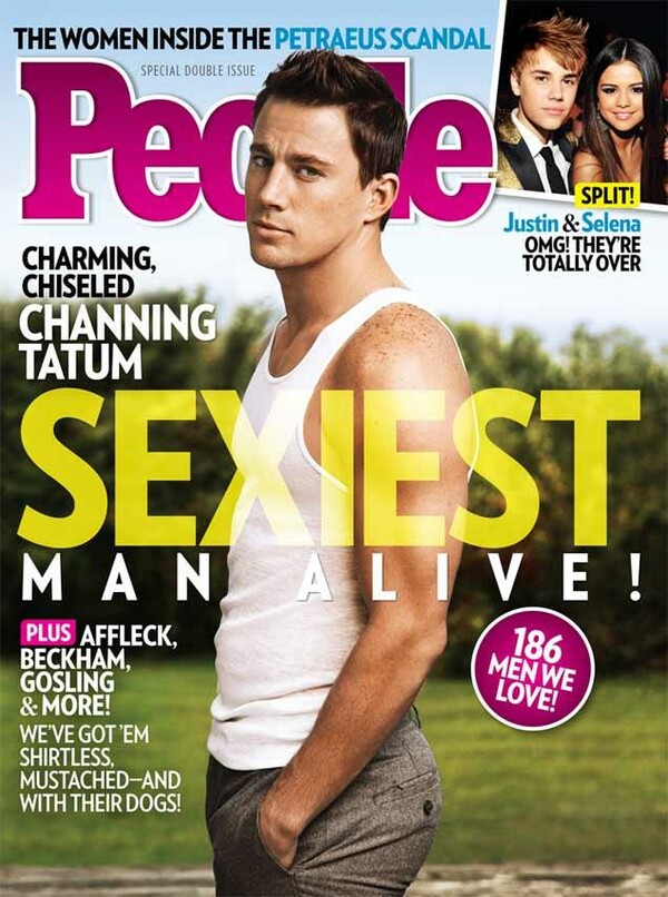 Channing Tatum, o "πιο σέξι άντρας του 2012" 