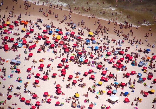 À la plage