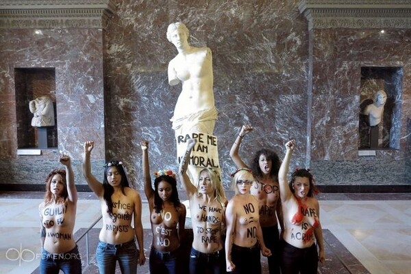 Οι γυμνές διαμαρτυρίες των FEMEN