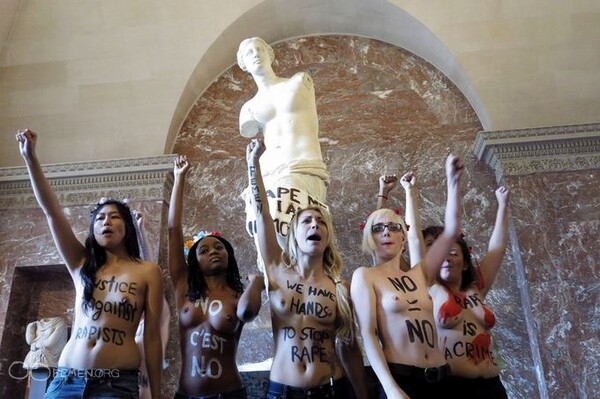 Οι γυμνές διαμαρτυρίες των FEMEN