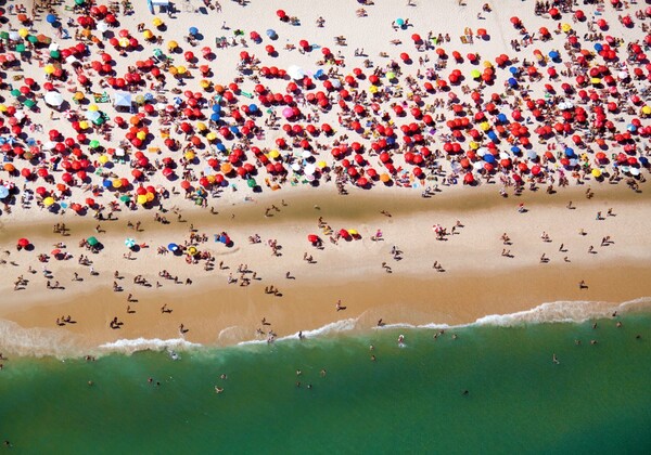 À la plage