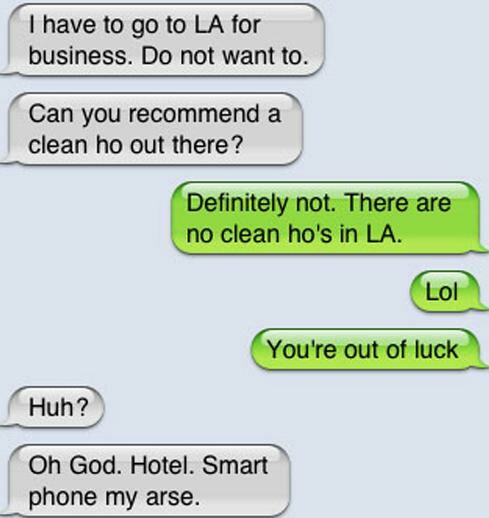 Damn you, autocorrect!