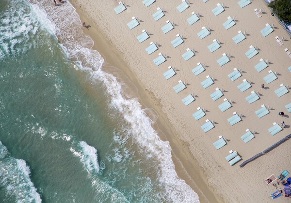 À la plage