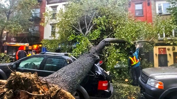  Eικόνες από το πέρασμα του Τυφώνα Sandy ένα χρόνο μετά 