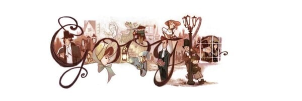 Τα καλύτερα λογοτεχνικά Google Doodles