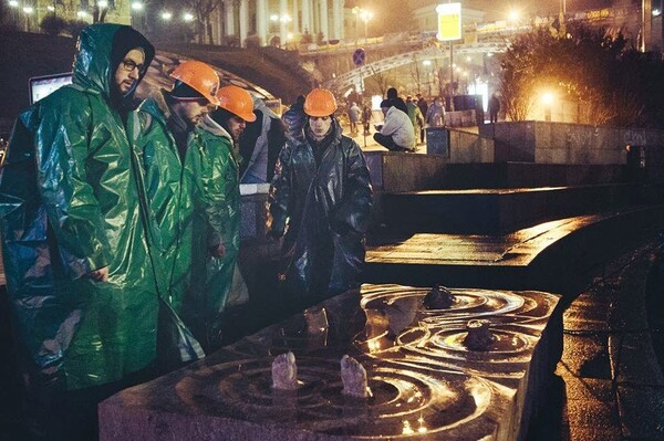 Και η street art σκηνή στο πλευρό των διαδηλωτών του Κιέβου