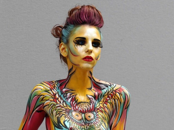 11 φωτογραφίες από το Φεστιβάλ Bodypainting στην Αυστρία