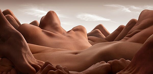 Bodyscapes: Τα ανθρώπινα σώματα θυμίζουν τοπία 