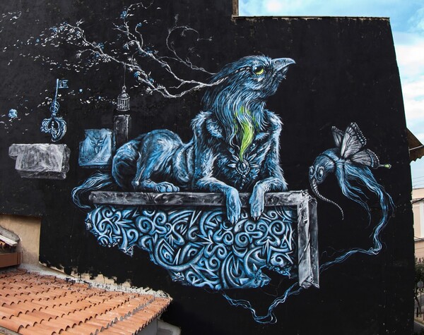 Νέα καταπληκτική street art στους τοίχους της Αθήνας!