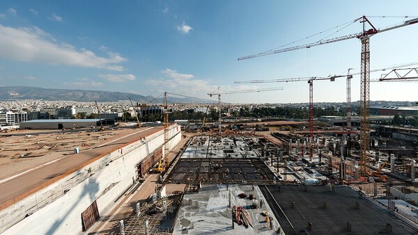 Ταξίδι στο μεγαλύτερο εργοτάξιο της Αθήνας