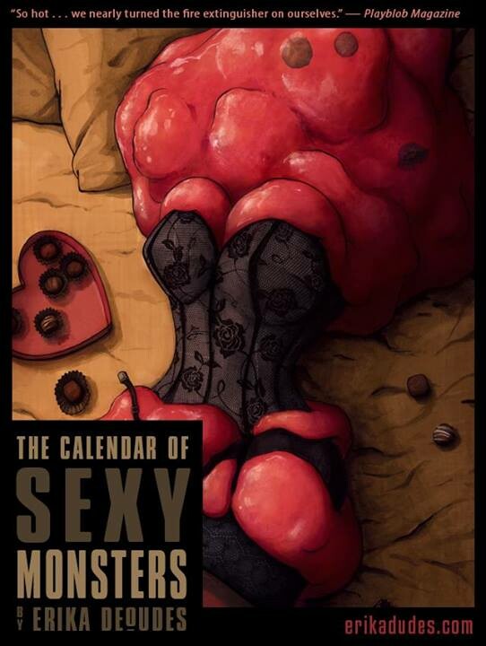 The Calendar of Sexy Monsters