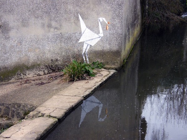 Όταν η street art συνεργάζεται με την φύση