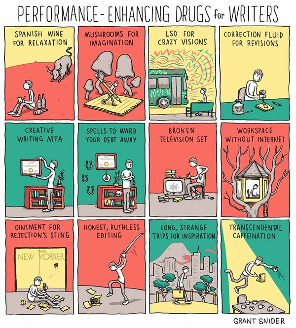 12 απολαυστικά comic strips από τον Grant Snider.