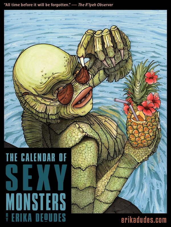 The Calendar of Sexy Monsters