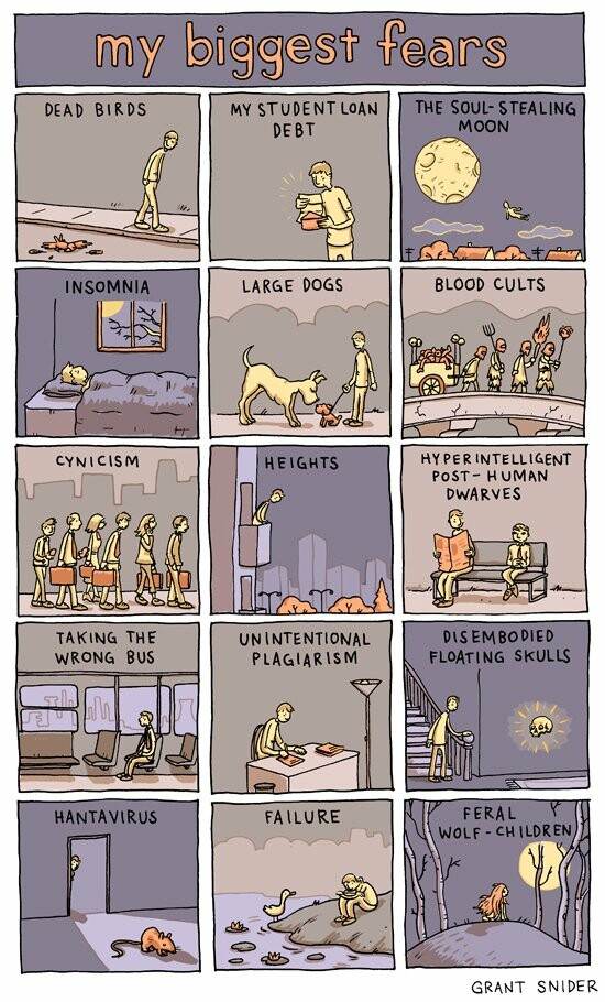 12 απολαυστικά comic strips από τον Grant Snider.