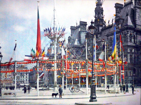 Έγχρωμο Παρίσι του 1900