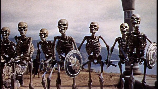 Τα stop motion τέρατα του πρωτοπόρου Ray Harryhausen.