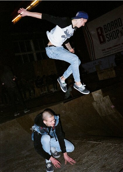 Skate και αλητεία στην Αγία Πετρούπολη.