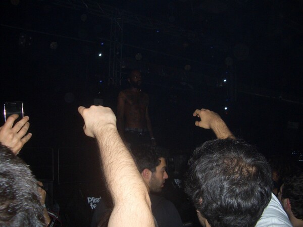 ΗΜΟΥΝ ΕΚΕΙ: Death Grips live στο Plissken Festival, το περασμένο Σάββατο.