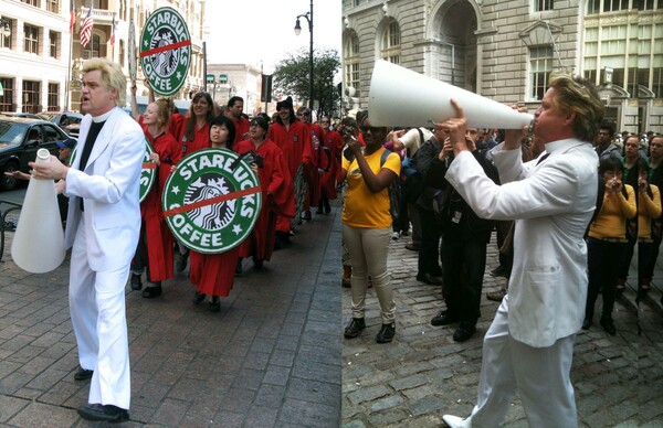 Reverend Billy and The Church of Stop Shopping.