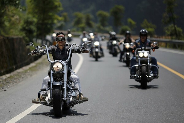 Λάτρεις της Harley Davidson στην Κίνα