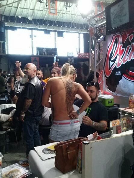 ΗΜΟΥΝ ΕΚΕΙ: Athens Tattoo Festival 2013