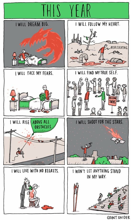 12 απολαυστικά comic strips από τον Grant Snider.