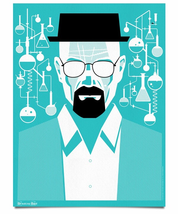 Υπέροχες minimal αφίσες για το Breaking Bad