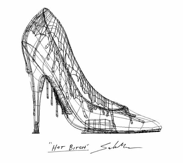  12 Shoes for 12 Lovers. Sebastian Errazuriz. 