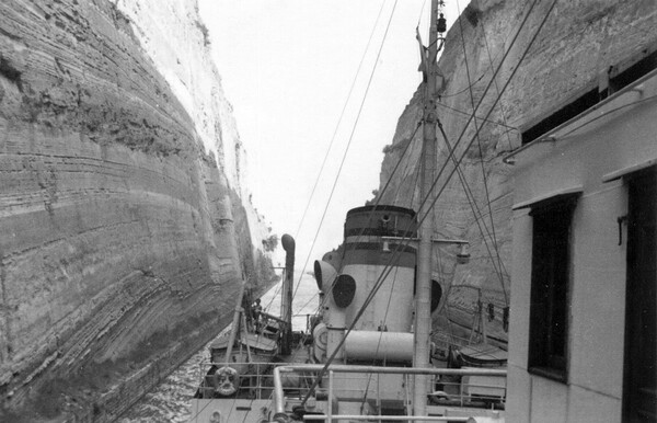 Η ιστορία της Διώρυγας της Κορίνθου.