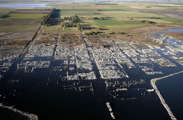 Villa Epecuen: Μια ολόκληρη πόλη βυθισμένη στο νερό για περισσότερα από 20 χρόνια!