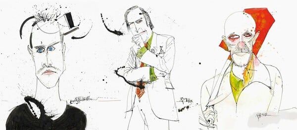 O Ralph Steadman για το Breaking Bad