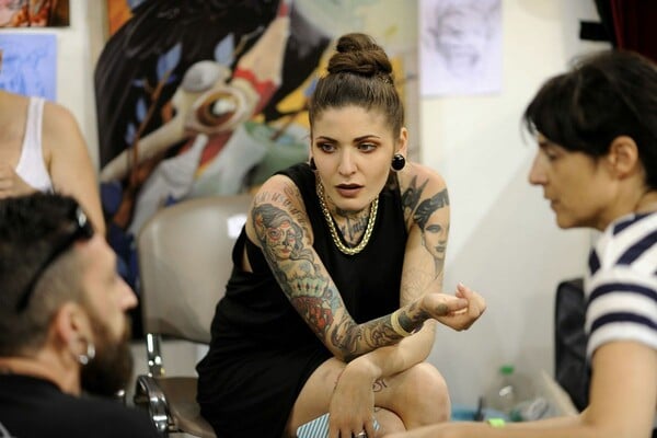 Κυριακή στο Tattoo Convention