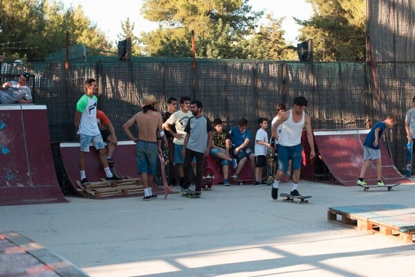 Skate μέσα στο Άλσος Βεΐκου