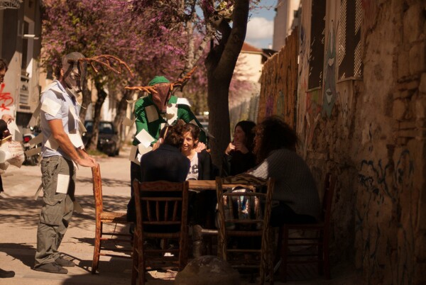 Ελάφια στο κέντρο της Αθήνας