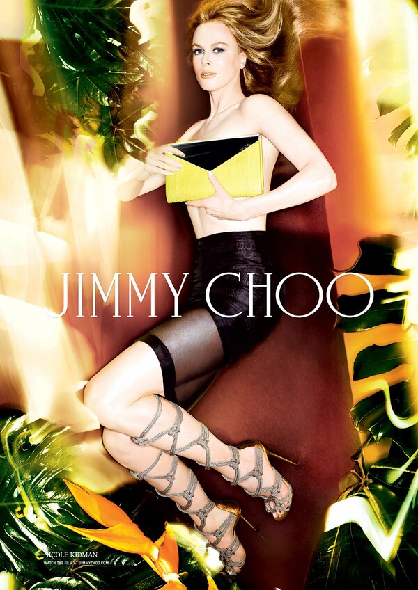 Η Νicole Kidman στην καμπάνια του Jimmy Choo