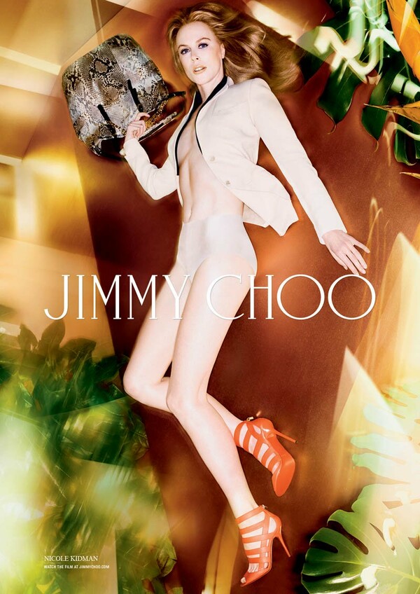 Η Νicole Kidman στην καμπάνια του Jimmy Choo