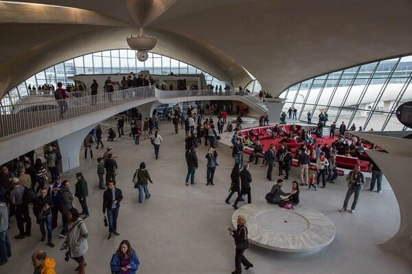  Το κτίριο του Saarinen στο αεροδρόμιο JFK άνοιξε για ένα σαββατοκύριακο τις πόρτες του