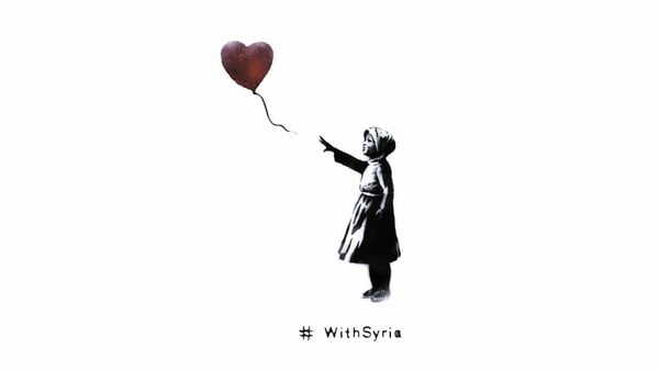 Το νέο stencil του Banksy