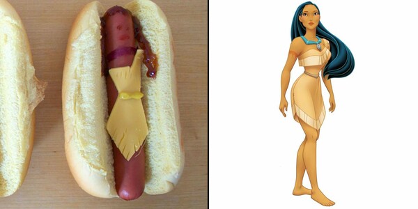 Lucky Peach: Οι πριγκίπισσες της Disney σαν hot dogs