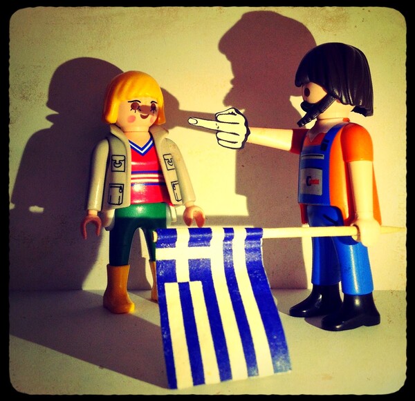 Η ελληνική τραγωδία με playmobil