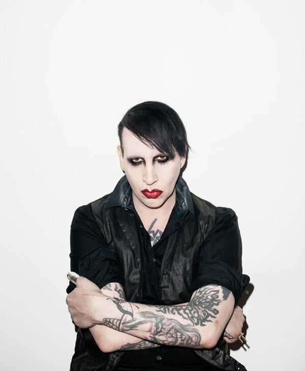 Ο Terry Richardson κατάφερε να φωτογραφίσει τον Marilyn Manson με τον πατέρα του