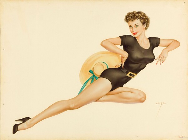 Ο ζωγράφος που καθιέρωσε τα pin up girls